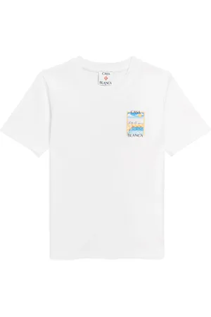 Casablanca Organic Cotton Printed T-Shirt