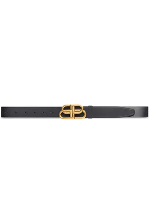 Balenciaga Leather Logo Belt