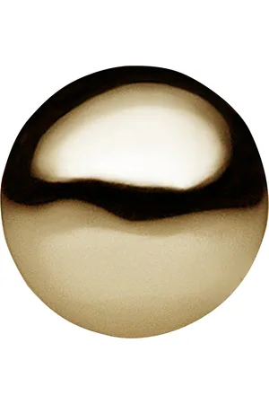 Maria Tash Yellow Ball Threaded Stud Earring