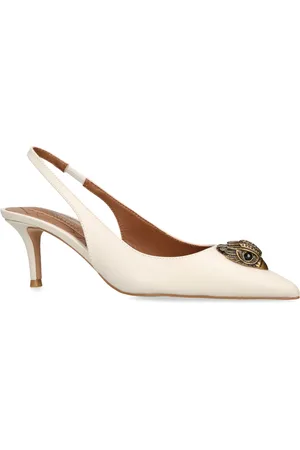 Kurt Geiger Leather Belgravia Slingback Heels
