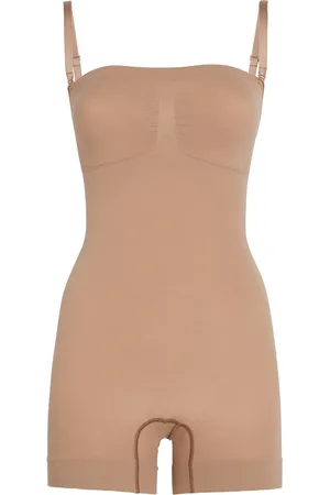 SKIMS Seamless Sculpt Strapless Shorts Bodysuit