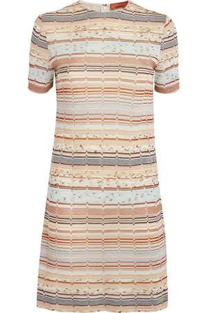 Missoni Knitted Striped Mini Dress