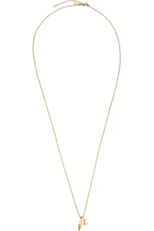 Jimmy Choo Diamond Jc Chain Necklace