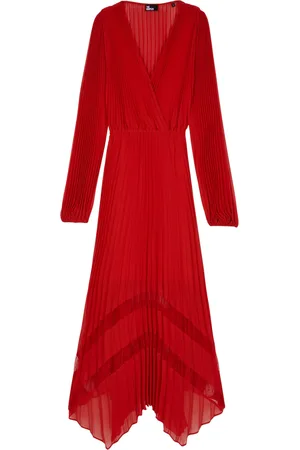 The Kooples Pleated Maxi Dress