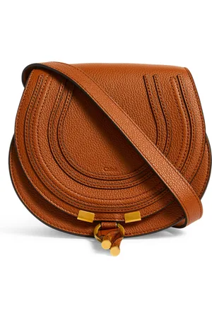 Chloé Small Leather Marcie Saddle Bag