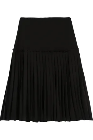 The Kooples Pleated Midi Skirt