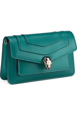 Bvlgari Leather Serpenti Forever East-West Shoulder Bag