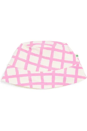 THE BONNIE MOB Organic Cotton Check Sun Hat