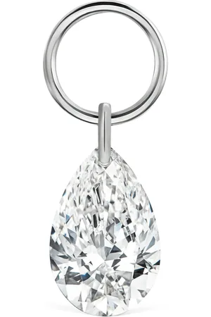 Maria Tash Pear Floating Diamond Charm
