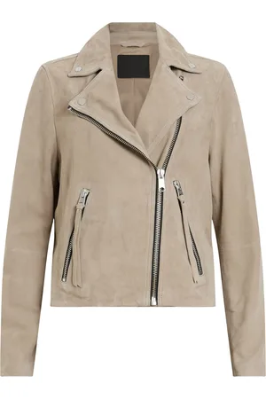 AllSaints Suede Dalby Biker Jacket