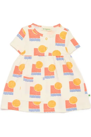 THE BONNIE MOB Organic Cotton Short-Sleeve Dress