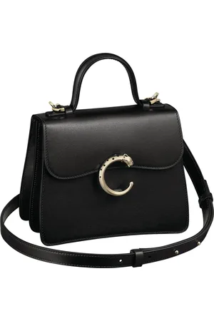 Cartier Leather Mini Panthère De Top-Handle Bag