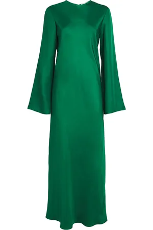 Rohe Silk Wide-Sleeve Dress