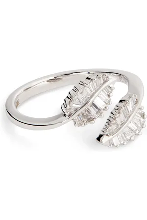 Anita Gold and Diamond Leaf Ring