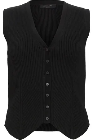 AllSaints Knitted Cruz Waistcoat