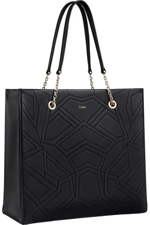Cartier Leather Padded Panthère de Tote Bag