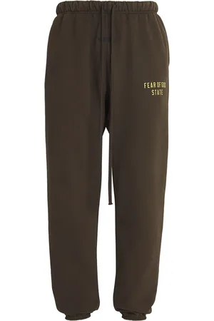 FEAR OF GOD Cotton-Blend State Logo Print Sweatpants