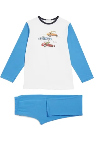 Story Loris Cotton Car Long-Sleeve Pyjamas