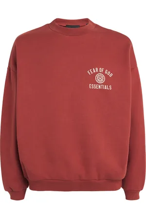 FEAR OF GOD Cotton-Blend University Crest Logo Sweatshirt