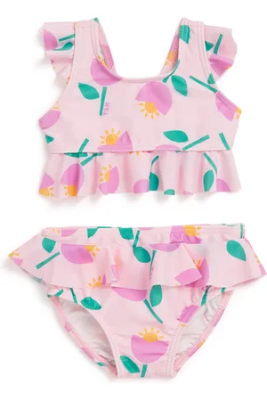 THE BONNIE MOB Tulip Print Bikini