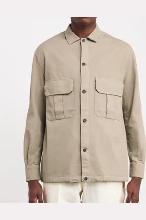 BARENA Cotton Drawstring Overshirt