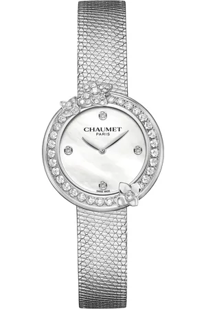 CHAUMET Stainless Steel and Diamond Hortensia Watch