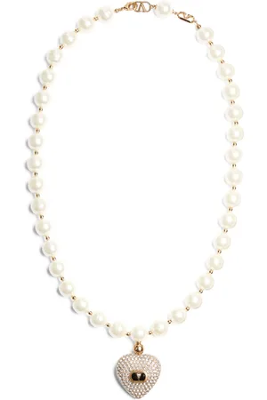 VALENTINO GARAVANI Coeur Royal Pearl Necklace