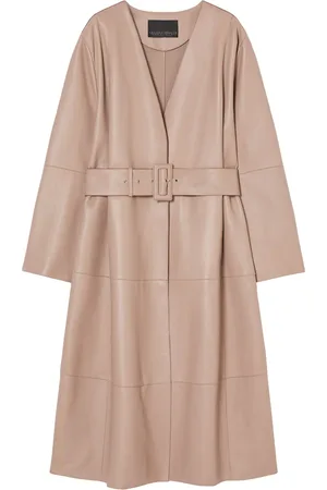 Persona by Marina Rinaldi Leather Nigella Trench Coat