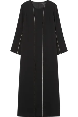 Persona by Marina Rinaldi Cape Embellished Maxi Dress