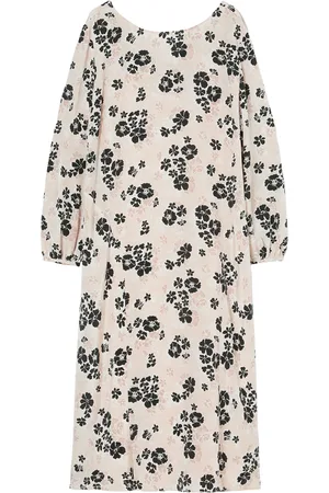 Persona by Marina Rinaldi Silk Floral Midi Dress