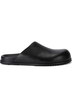 Rick Owens Leather Granola Mules