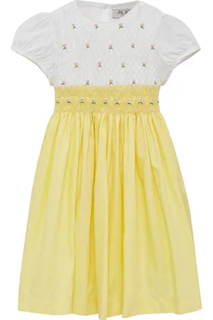 FrenchTrotters Smocked Rose Dress
