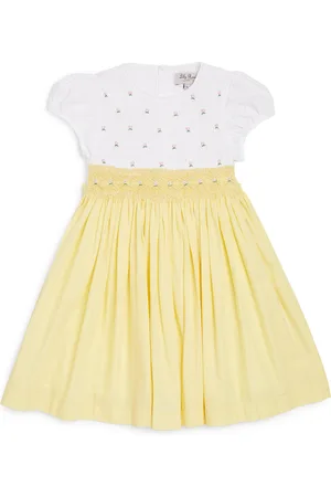 FrenchTrotters Rose Smocked Dress