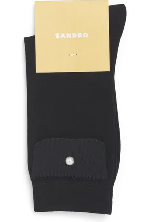 Sandro Faux Pearl-Detail Socks