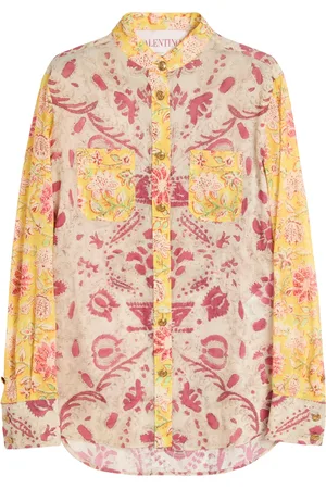 VALENTINO GARAVANI Cotton Floral Print Shirt