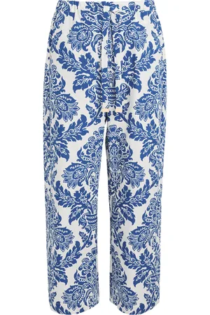 Max Mara Cotton Printed Trousers