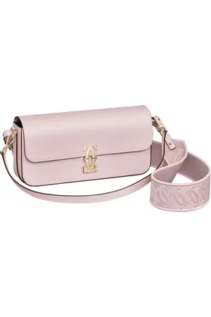 Cartier Leather C de East-West Shoulder Bag