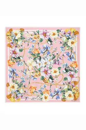 Dolce & Gabbana Silk Floral Foulard