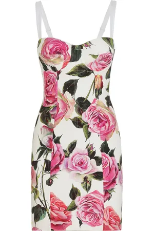 Dolce & Gabbana Floral Print Mini Dress