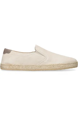 Brunello Cucinelli Suede Espadrille Loafers