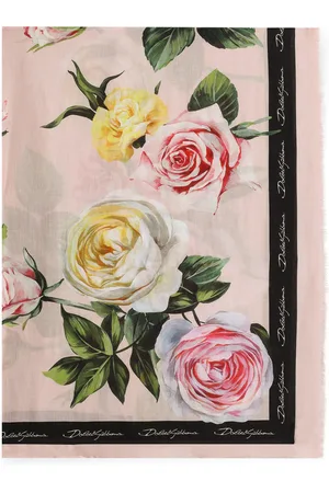 Dolce & Gabbana Rose and Peony Foulard