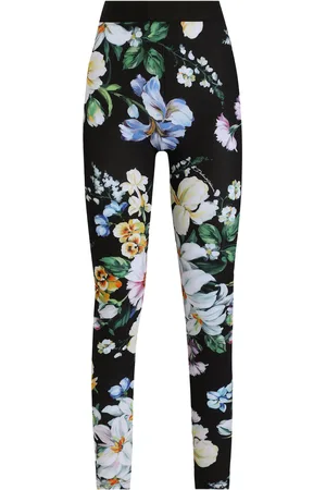 Dolce & Gabbana Floral Leggings