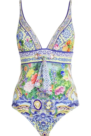 Camilla Wall To Wonder Eyelet Swimsuit