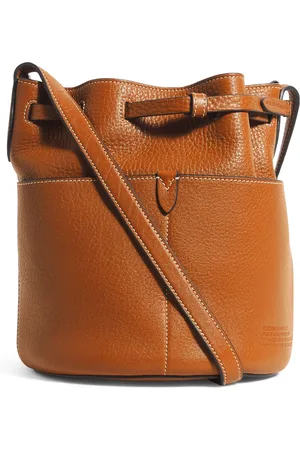 Anya Hindmarch Small Leather Return To Nature Bucket Bag