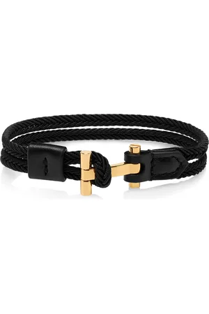 Tom Ford Leather Braided Bracelet