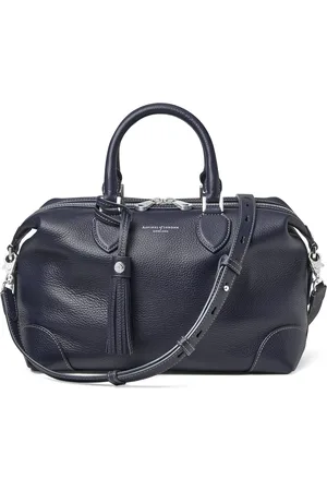 ASPINAL OF LONDON Leather Hudson Bowling Bag