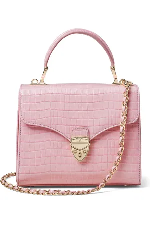 ASPINAL OF LONDON Leather Mayfair Midi Bag