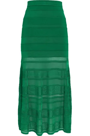Sandro Knitted Midi Skirt