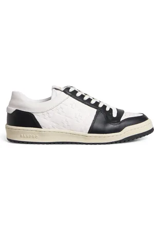 Sandro Leather Cross Sneakers