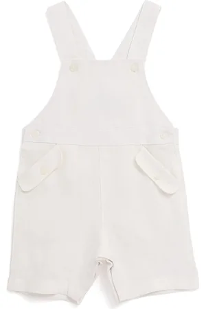 Tartine Et Chocolat Linen Dungarees